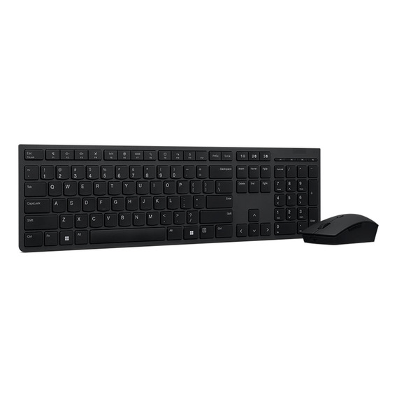 Combo Lenovo Teclado Mouse Recargable Inalámbrico (español)