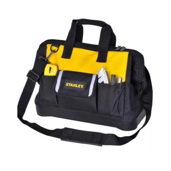 Stanley St516126 bolso porta herramientas 16 pulgadas color negro