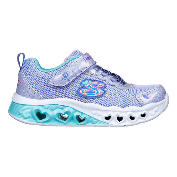 Tenis Niña Skechers Flutter Heart Lights - Azul