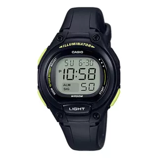 Reloj Casio Digital Mujer Lw-203-1bvdf 50m Led Alarma