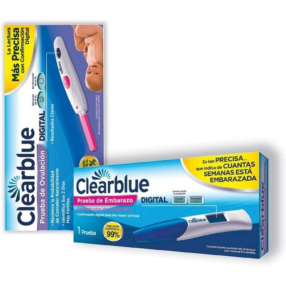Kit Clearblue Prueba De Ovulación+prueba De Embarazo Digital