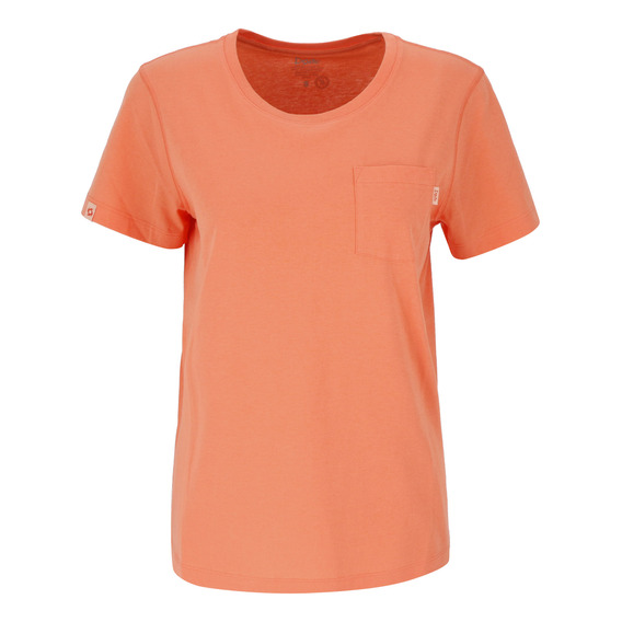 Polera Manga Corta Pocket Women Apricot Doite