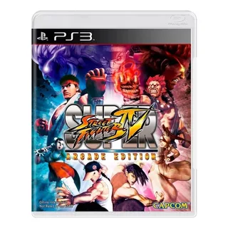 Street Fighter Iv Arcade Edition Capcom Ps3 Físico