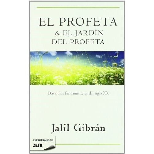 Profeta Y El Jardin Del Profeta, El, De Jalil Gibran. Editorial B De Bolsillo En Español