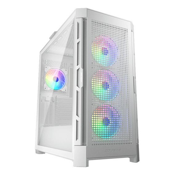 Gabinete Gamer Cougar Airface Pro Rgb Color Blanco