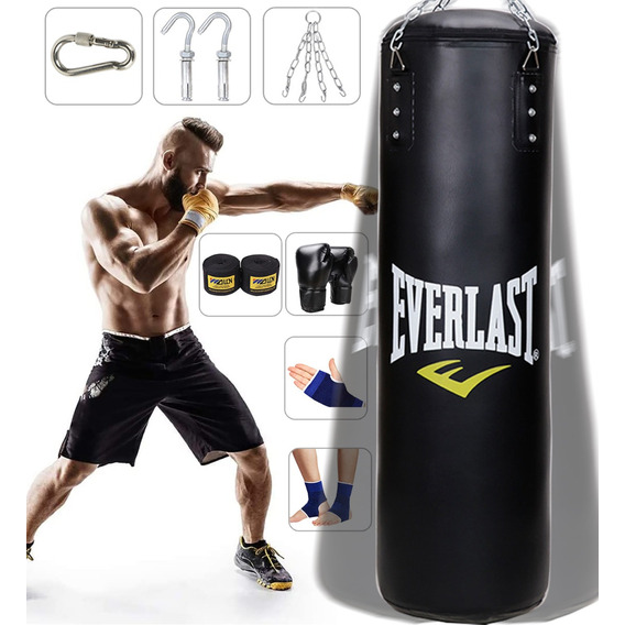 Saco Bolsa Boxeo 1m Deportivo Costal De Boxeo Piel Premium