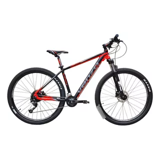 Bicicleta Mtb Venzo Raptor Exo Negro/rojo Talle M Shimano18v