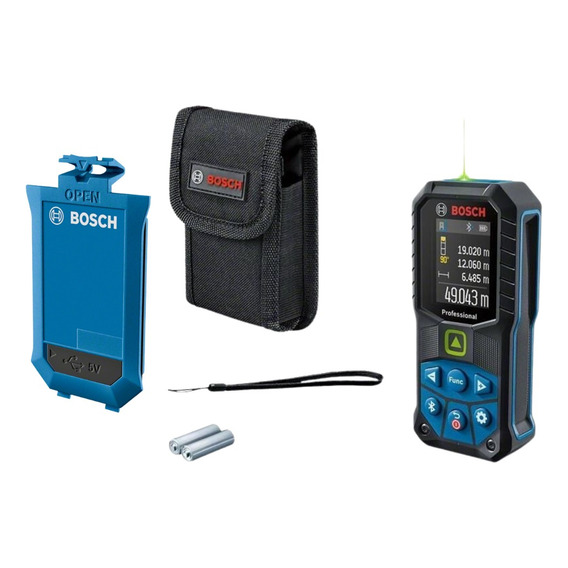 Medidor Láser Glm 50-27cg Bluetooth Bosch + Bat/ión Lit 3.7v