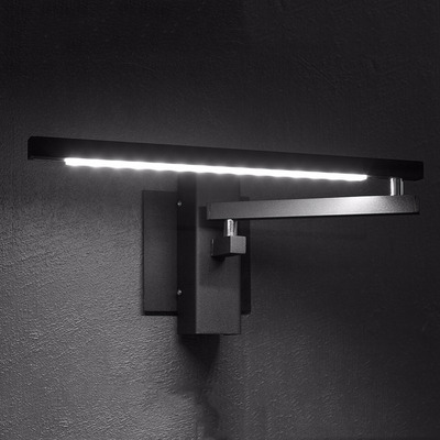 Lampara Colgante Led Moderna Movil Articulada 530 Negro 