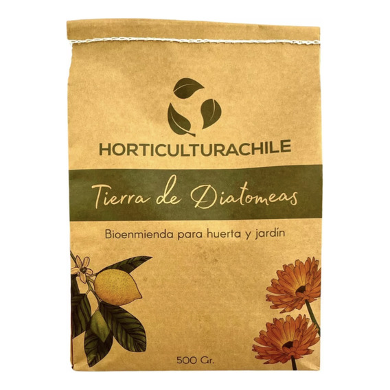 Tierra Diatomeas- Fertilizante Insecticida Ecológico -500 Gr