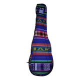 Funda De Charango Ukelele De Aguayo Acolchonada - Vs Colores