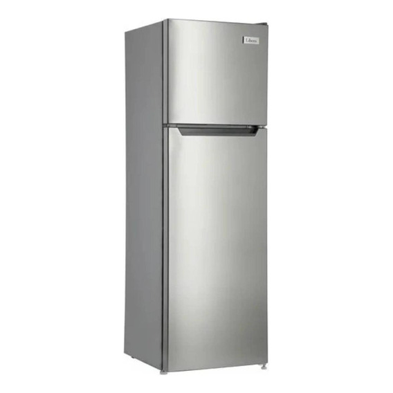 Refrigerador Libero LRT-200DFI inox con freezer 168L 220V