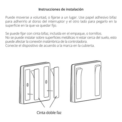 Tecla Kinetic Pulsador Blanco 2 Canales Radiofrecuencia Mc 240v Blanco