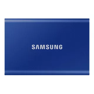 Disco Sólido Externo Samsung T7 Mu-pc2t0t 2tb Azul