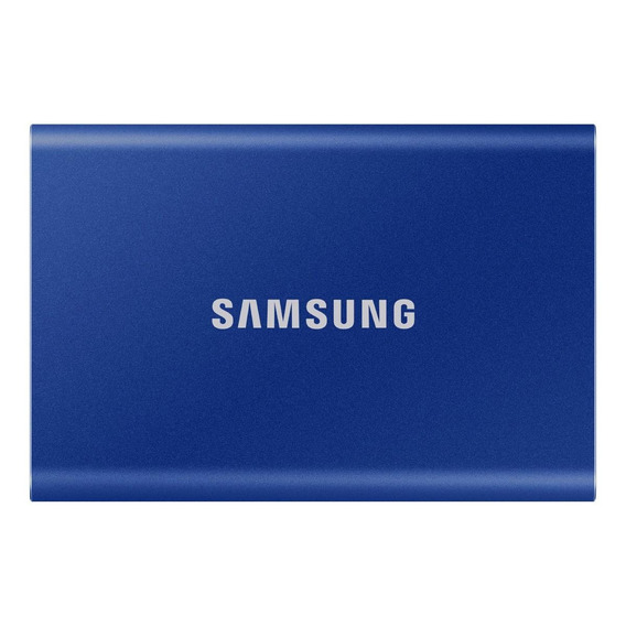 Disco sólido externo Samsung T7 MU-PC2T0T 2TB azul