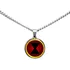 Collar Black Widow Viuda Negra Dije Zamak Y Cadena De Acero