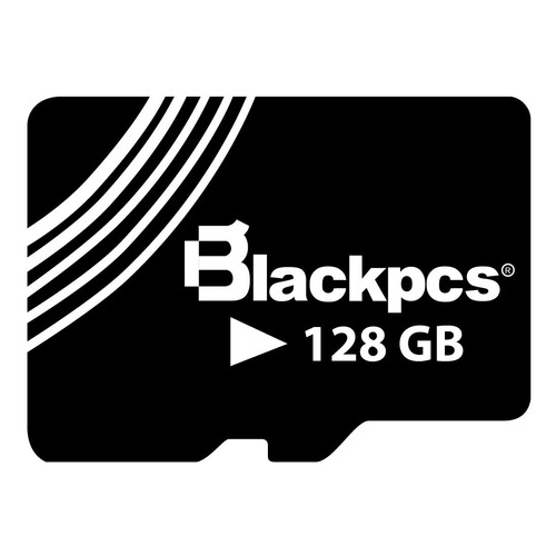 Tarjeta De Memoria Micro 128gb Blackpcs Clase 10 Mm10101-128