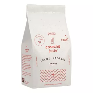 Cosecha Justa Arroz Integral Chileno Sin Gluten 600 G