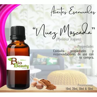 Aceite Esencial Nuez Moscada 10ml Aromaterapia