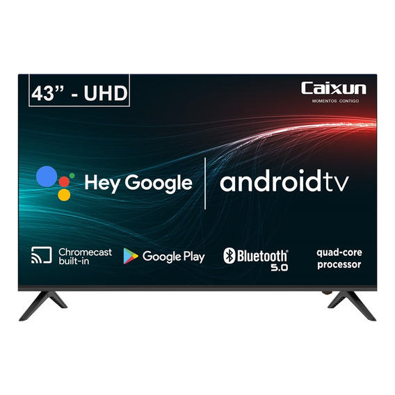 Smart Tv 43 Pulgadas Uhd Android Caixun