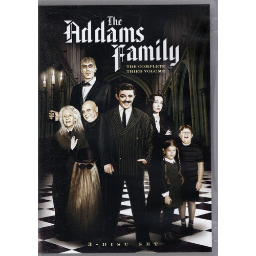 Los Locos Addams Tercer Volumen 3 Tres Dvd