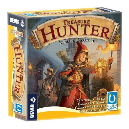 Devir Treasure Hunter Juego De Mesa En Español