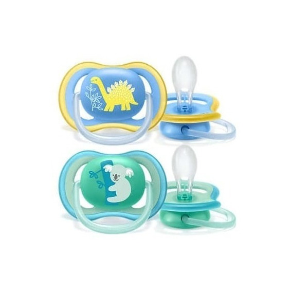 Set X2 Chupetes +18 Meses Ultra Air Avent Philips 