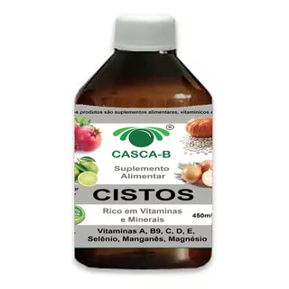 Casca-b Cistos 423ml - Kit Pra 30 Dias - 03 Frascos