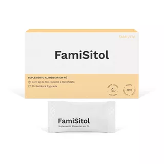 Famisitol - 30 Sachês - Mio-inositol Com Ácido Fólico