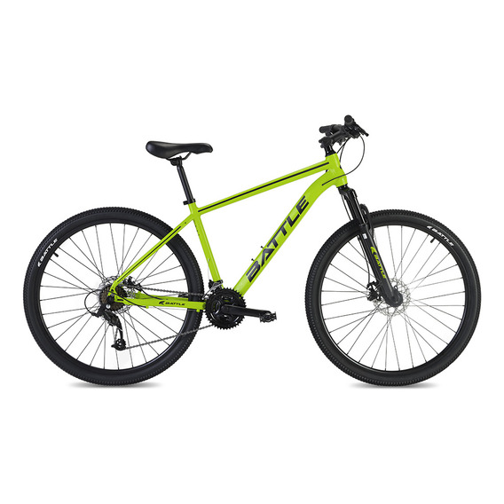 Bicicleta Mtb Battle 211 Talle 20 R29 21 Vel Disco Mecanico Verde