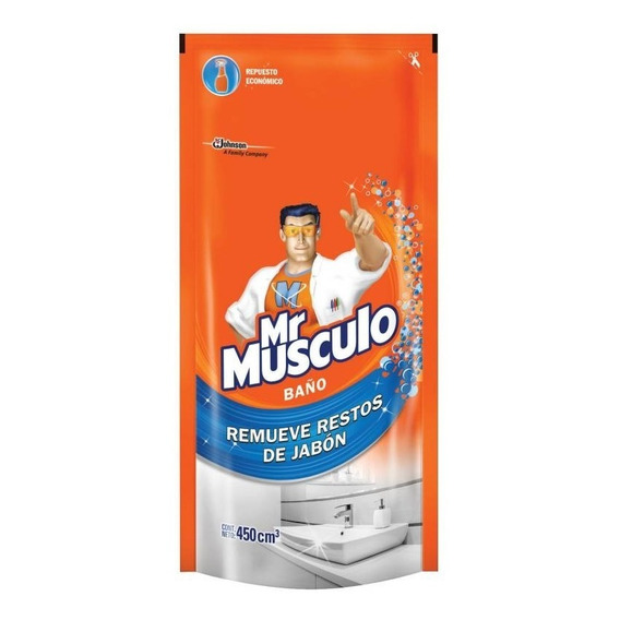 Mr Músculo Baño Repuesto Doypack 450 ml