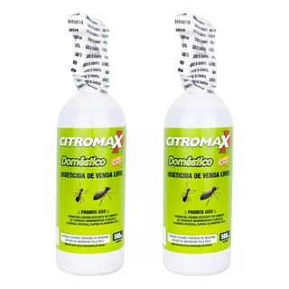 2 Doméstico Spray Citromax 500mlafasta Formiga,barrata Cupin