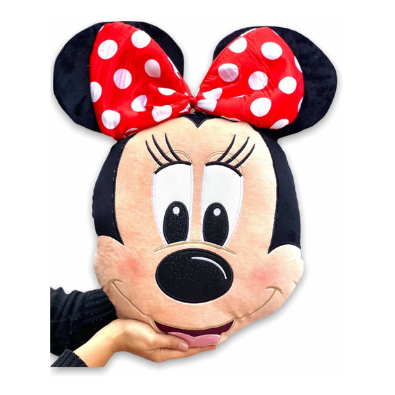 Minnie Mouse Grande Cojín Peluche 50cm Antialergico