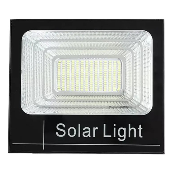 Foco Led 100w Con Brazo Amurable + Panel Solar Incorporado