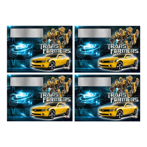 Kit Imprimible Cumpleaños Transformers