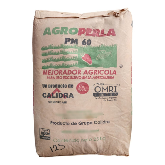 Cal Agrícola Mejorador De Suelos Calidra 25 Kg 