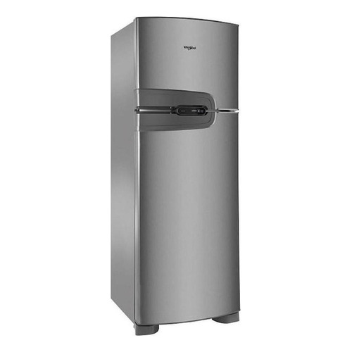 Heladera no frost Whirlpool WRM35H inox con freezer 275L 220V