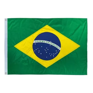 Bandeira Do Brasil Grande 140x90 Resistente