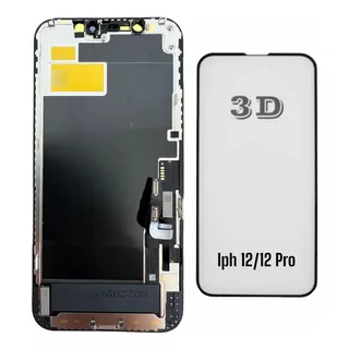Tela Frontal Display Para iPhone 12 12 Pro Oled Premium+ 3d
