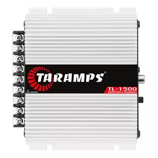 Modulo Taramps Tl 1500 2 Ohms Amplificador Tl 1500 3 Canais Som Automotivo Tl1500 390wrms