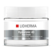 Crema Lidherma Hyaluronic 4d Face Cream Para Todo Tipo De Piel De 50g