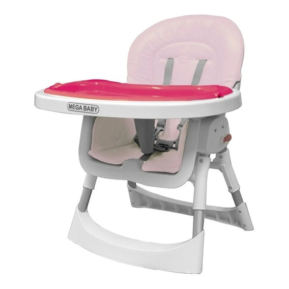 Silla Comer Bebe Mega Baby New York Premium Doble Bandeja 