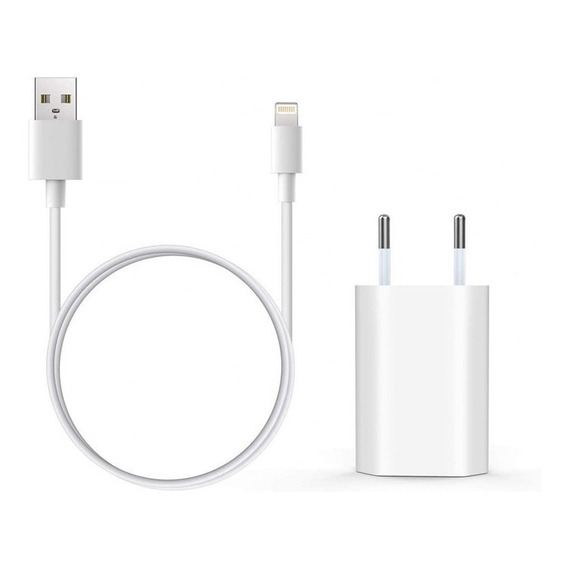 Cargador Compatible iPhone SE 2020 + Cable Lightning