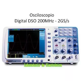 Osciloscopio Digital Owon Technology Sds8202v - 200mhz De Ancho De Banda Con 2 Canales