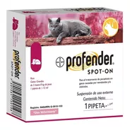 Profender® Cat 1x1.12 Ml, Desparasitante Para Gatos