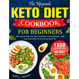 Book : The Upgrade Keto Diet Cookbook For Beginners 1800...