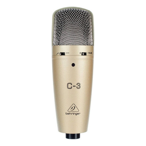 Microfono Behringer C3 Condenser Multi Patron - Oddity Color Dorado