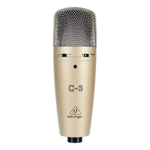 Microfono Behringer C3 Incluye Cable Xlr Color Dorado