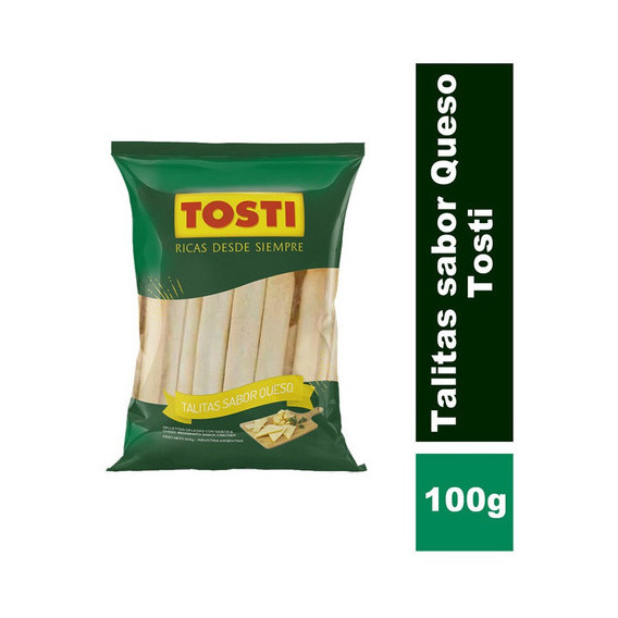 Talitas Tosti Sabor Queso Ricas Desde Siempre X 100 Gr