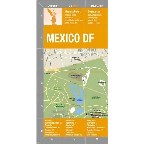 City Map - Mexico Df - Julian De Dios